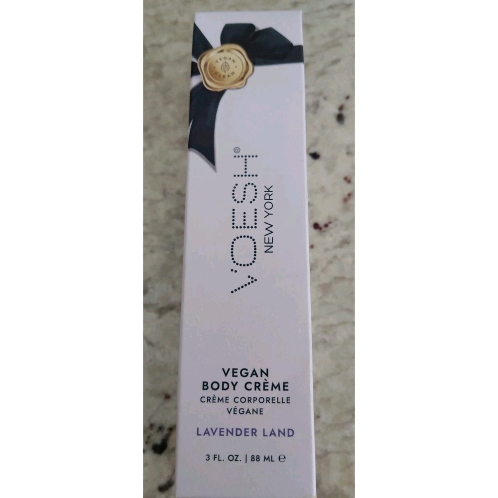 NEW, Voesh New York Vegan Body Creme Lavender Land Lotion 3 Oz - Picture 2 of 10